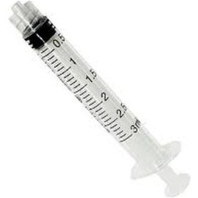 Resim BD 3 ML Kilitli Luerlock Enjektör 200 Adet 