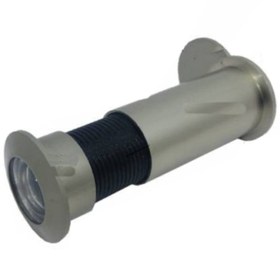 Resim LaMiaSeta Saten Geniş Uzun Çelik Kapı Dürbün Kapaklı Kapı Dürbünü 