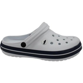 Resim Akınalbella Akınal E195 Beyaz Lacivert Beyaz (36-45) Unisex Sabo Terlik 