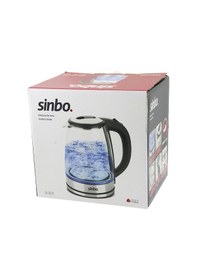 Resim Cam Kettle Su Isıtıcısı 1.8lt Gizli Rezidans 360 Dönebilme Özellik 1850-2200w Sk-8029 5468 
