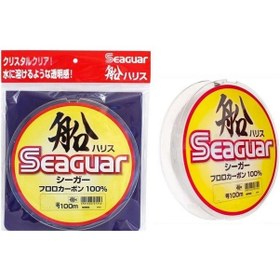 Resim Seaguar Fune Harisu 100mt 0,205mm %100 Fluoro Carbon Misina 