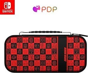 Resim PDP Travel Case Plus GLOW Super Icon Nintendo Switch 