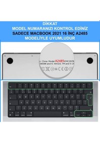 Resim Apple Uyumlu MacBook Pro 2021 16 Inç M1 A2485 Kılıf + Klavye Kılıfı + Film (544553366) 