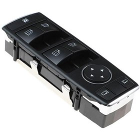 Resim DELCO MERCEDES E SERİSİ W212 SOL DÖRTLÜ CAM DÜĞMESİ ANAHTARI 2010--2014 