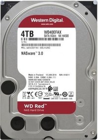 Resim Wd 4tb Red Wd40efax 5400rpm 6gb-s Sata 3.5" Nas Disk Harddisk-58318 