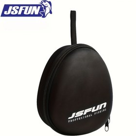 Resim JSFUN 1 adet Taşınabilir EVA Balıkçılık Makarası Çantası Koruyucu Kılıf, Davul/Spinning/Sal Makarası Balıkçılık Çantası Balıkçılık Aksesuarları 