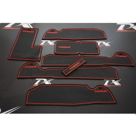 Resim Volkswagen Vw Passat 2011-2015 Araç Içi Kaymaz Ped Kaplama Seti (547698647) 
