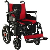 Resim Golfi A-99 Hafif Pratik Katlanır Akülü Tekerlekli Sandalye 