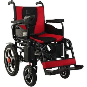 Resim Golfi A-99 Hafif Pratik Katlanır Akülü Tekerlekli Sandalye 
