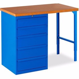 Resim Star Çelik 5 Çekmeceli Çalışma Tezgahı-1250 Mm N11.988 