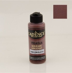 Resim Cadence Akrilik Boya 120 Ml. 7585 Çikolata 