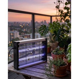 Resim Techugo Taşınabilir Elektrikli Sinek Öldürücü Askılı Uv Haşere Lambası 