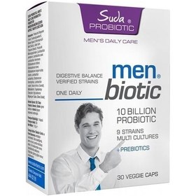 Resim Suda Probıotıc Men Biotic 30 Veggie Kapsül 