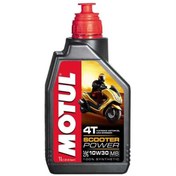 Resim Motul Scooter Power 10W30 4 Zamanlı Motosiklet Yağı 1lt France 