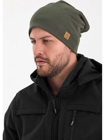 Resim Erkek Termal %100 Pamuklu Soft 2 Stil 1 Arada Bere Premium Cuts Serisi - Standart / Haki Haki 