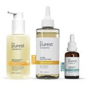 Resim The Purest Solutions Yağlı ve Karma Ciltler için Gözenek Görünümünü Azaltmaya Yardımcı Cilt Bakım Rutini 