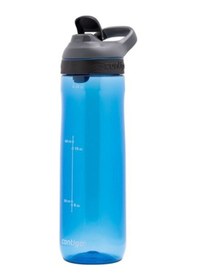 Resim Contigo Cortland Tek El Bas İç Kapaklı Su Matarası 720ml - Mavi 
