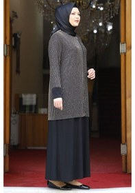 Resim Amine Hüma Güzide Abiye Gold 