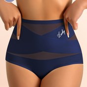 Resim Kadınların Yüksek Bel Nefes Alabilen Buzlu Sliky Fiber Kumaş Külotları - Karın Kontrolü ve Kalça Kaldırma, Dikişsiz Tasarım, Düz Renk, S-XXL Bedenler, Yüksek Bel İç Çamaşırı, Kalça Kaldırma İç Çamaşırı, Rahat Uygunluk 