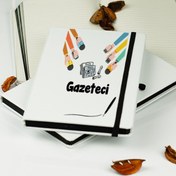 Resim Hediyelen Gazeteci Defter 