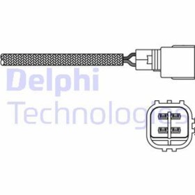 Resim DELPHI ES20269-12B1 Lambda Oksijen Sensoru-(Toyota: Corolla 92-97 Daihatsu: Sirion 1.0 98-00 Yrv 1.3 01- ) 89465 8946510070 ES2026912B1 (WK615748) 