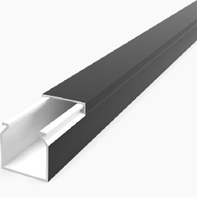 Resim Mutlusan 16X16 Kablo Kanalı(Siyah) Sidem 