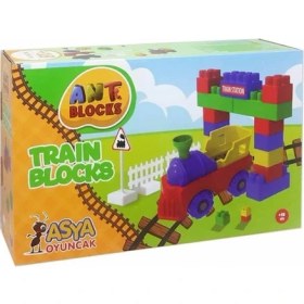 Resim Ant Istasyon Tren Seti Çocuk Oyuncak Eğitici Montessori Anaokulu Kreş 