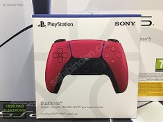 Resim Playstation 5 kırmızı renk sıfır orjinal oyun kolu 