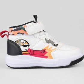 Resim Vicco Dragus Erkek Çocuk Işıklı Taban Rahat Hafif Ortopedik Bot Beyaz 