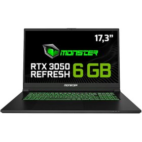 Resim Monster Abra A7 V15.3.7 i5-13500H 8 GB 500 GB SSD 6 GB RTX3050 17.3" W11H Dizüstü Bilgisayar 