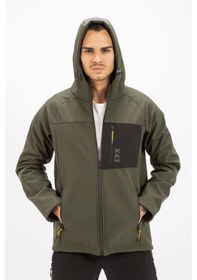 Resim Exuma Erkek Softshell Mont 2011120 Siyah 