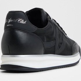 Resim Aldo Stepcount - Kadın Tekstil Siyah Düz Bağcıklı Jogger Spor Ayakkabı 