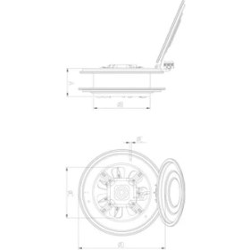 Resim BVN Bahçıvan Bk 300 Aksiyel Kapaklı Aspiratör 