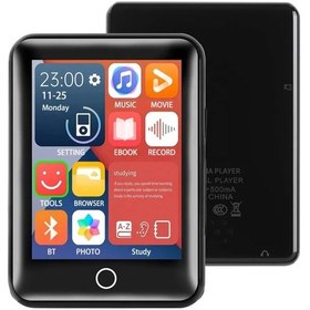 Resim Dokunmatik Ekranlı Bluetooth Lu Mp3 Mp4 Player Dahili Hoparlör 