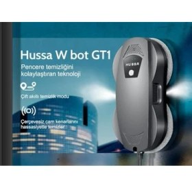 Resim Storemax Hussa W Bot Gt1 Akıllı Cam Temizleme Robotu, Çift Ultrasonik Sprey,+ Uzaktan Kumandalı 