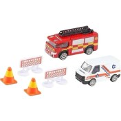 Resim 7535-73612 Ambulance & Fire Truck Oyuncak, Çok Renkli 