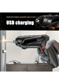 Resim Ganzhoushop Ul56058 Tornavida Tcherchi Seti Şarj Parça Ev Elektrikli Edilebilir Akülü 48 Jl 