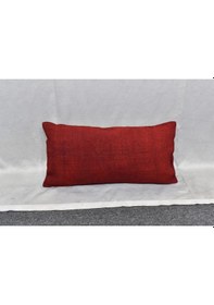 Resim Zehra Abla Halı Yeni El Dokuma Dekoratif Lumbar Kilim Kırlent Yastık Kılıfı 6601 Çok Renkli 