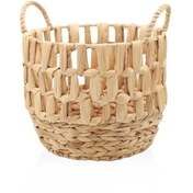 Resim The Mia Hasır Kulplu Sepet 28x29cm SPT0072 