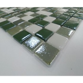 Resim MozaiKristaL Mutfak, Banyo, Havuz Ve Tüm Yüzeyler Için 25x25x5mm Cam Mozaik ( 10 File = 1 M2 Fiyatıdır ) 
