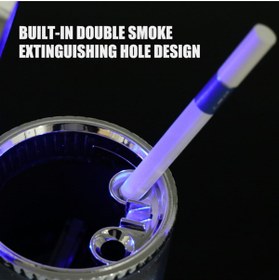 Resim Genel Markalar 7 Renkli Araç İçi Küllük Kapaklı ve Işıklı 