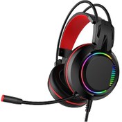 Resim Rampage RM-K25 Lunatic Pro 7.1 Surround RGB Işık Efektli Oyuncu Kulaklığı 