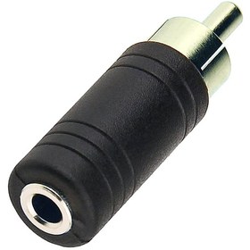 Resim RCA Erkek to 3.5mm Dişi Mono Dönüştürücü Adaptör 