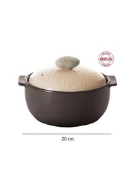 Resim Neoflam Kızzel Tencere Seramık Kapaklı D-neof220crw 20 Cm 2lt 
