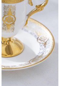 Resim Acar Velelya 6 Kişilik Kahve Fincanı Takımı 