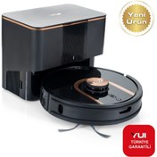 Resim Yui S7 Plus Akıllı Çöp Istasyonlu Robot Vacuum & Mop Süpürge Siyah (YUI TÜRKİYE GARANTİLİ) 
