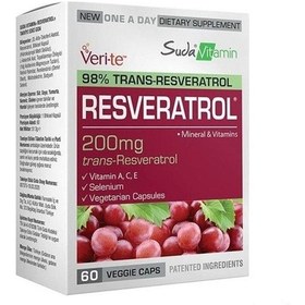 Resim Resveratrol 60 Bitkisel Kapsül Svm101 