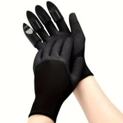 Resim 5 Dayanıklı Bahçe Kazma Pençesi, Yüksek Kaliteli Nefes Alabilir | Tam El Koruma | Bahçe, Dikim, Yıkama, Kazma, Bitki Bahçesi Koruma El Aracı için Uyumlu, Çıkarılabilir Evrensel Parmak Pençeleri, Kadınlar ve Erkekler için, Gamer Düğmesi, Parmak Koruyucu/Düğme 