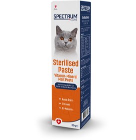 Resim Spectrum Sterilised Paste Kısırlaştırılmış Kediler İçin Vitamin ve Mineralli Malt Macunu 30 gr 