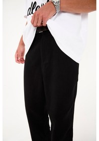 Resim Rocqerx R-4419 Fermuarlı Baggy Pantolon Siyah 